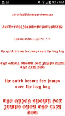 Color Fonts #4 android App screenshot 3